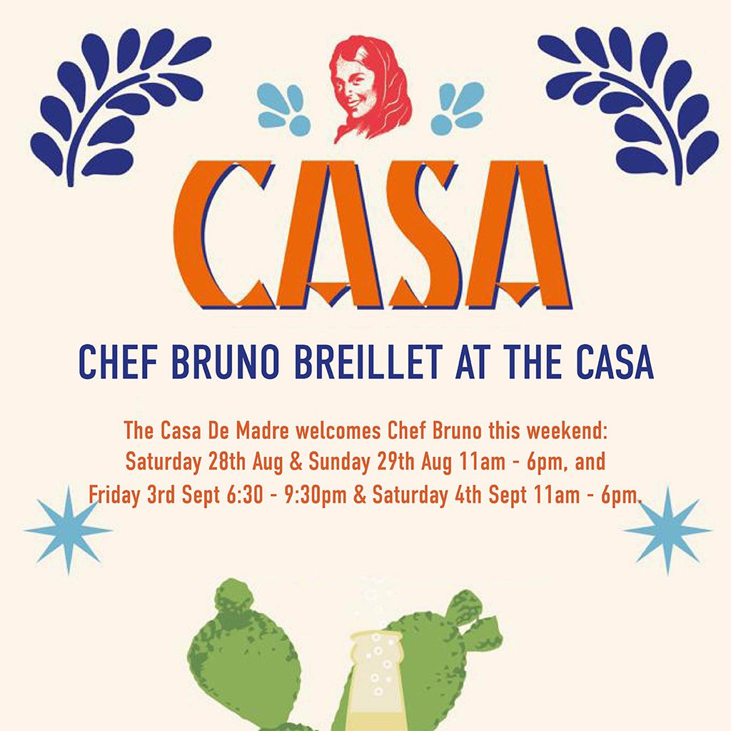 Chef Bruno Breillet at the Casa