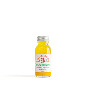 Agua de Madre Culture Shot: Our Powerhouse of Ginger & Turmeric Functional Drink
