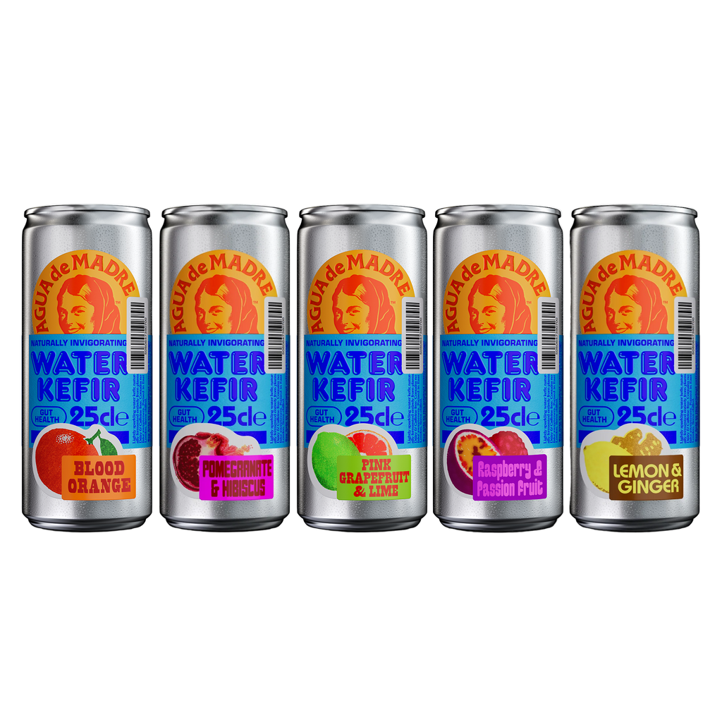 Water Kefir Cans x Agua de Madre
