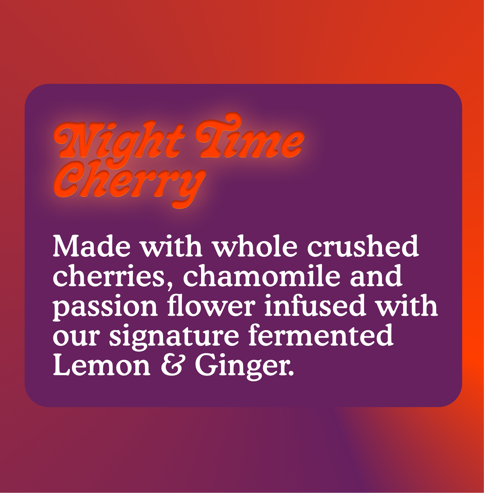 Night Time Cherry Remedio